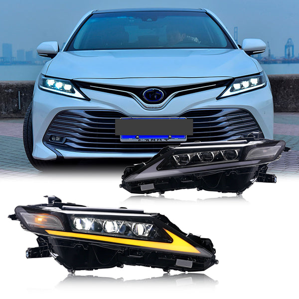 How to install a Lexus Triple Beams Headlights on a Toyota Camry 8th GEN