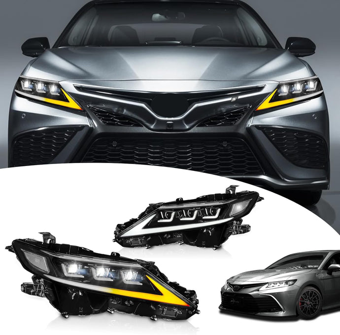 How to install V4 triple beam headlights on camry