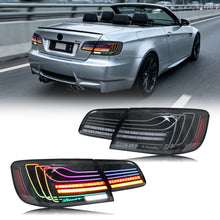 Load image into Gallery viewer, inginuity time RGB LED CSL Tail Lights for BMW 3-Series E93 325i 330i 335i M3 S65 N54/55 2007-2013 Convertible Start-up Animation Sequential Turn Signal Colorful Rear Lamps Assembly