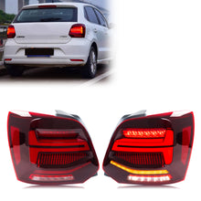 Load image into Gallery viewer, inginuity time LED Tail Lights for VW Volkswagen Polo 6R 6C GTI 2011-2020 Start-up Animation Sequential Turn Signal Rear Lamps Assembly
