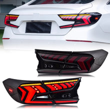 Load image into Gallery viewer, inginuity time LED Tail Lights for Honda Accord 2018-2023 10th Gen Start-up Animation Sequential Turn Signal Rear Lamps Assembly