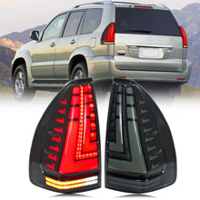 画像をギャラリービューアに読み込む, inginuity time LED Tail Lights for Lexus GX470 2002-2009 Start-up Animation Sequential Turn Signal Rear Lamps Assembly