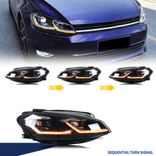 画像をギャラリービューアに読み込む, inginuity time LED Headlights for Volkswagen VW Golf 7 MK VII 2018-2020 Start-up Animation Sequential Turn Signal Front Lamps Assembly