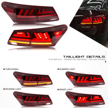 Load image into Gallery viewer, inginuity time LED Tail Lights for Lexus ES350 5th GEN 2007-2012 Sequential Signal Start-up Animation Rear Lamps