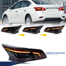 Load image into Gallery viewer, inginuity time LED Tail Lights for Nissan Sentra Sylphy Nismo 2013-2019 B17 Start-up Animation Sequential Turn Signal Rear Lamps Assembly