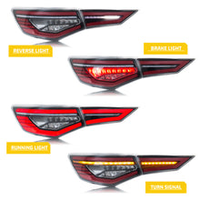 Load image into Gallery viewer, inginuity time LED Clear Tail Lights for Nissan Sentra B18 2020-2026 SR SV Start-up Animation Sequential Turn Signal Rear Lamps Assembly