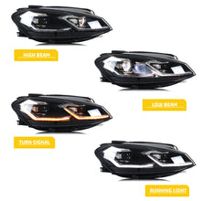 画像をギャラリービューアに読み込む, inginuity time LED Headlights for Volkswagen VW Golf 7 MK VII 2018-2020 Start-up Animation Sequential Turn Signal Front Lamps Assembly