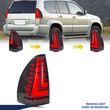 画像をギャラリービューアに読み込む, inginuity time LED Tail Lights for Lexus GX470 2002-2009 Start-up Animation Sequential Turn Signal Rear Lamps Assembly