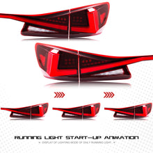 Load image into Gallery viewer, inginuity time LED Tail Lights & Middle Lamp for Lexus IS250 IS350 ISF 2006-2013 Red Start-up Animation Sequential Turn Signal Facelift Rear Lamps Assembly Accessary…