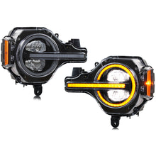 Cargar imagen en el visor de la galería, inginuity time LED Headlights for Ford Bronco 2020-2023 Start up Animation Sequential Indicator Front Lamps Assembly