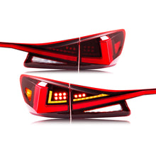 Load image into Gallery viewer, inginuity time LED Tail Lights & Middle Lamp for Lexus IS250 IS350 ISF 2006-2013 Red Start-up Animation Sequential Turn Signal Facelift Rear Lamps Assembly Accessary…