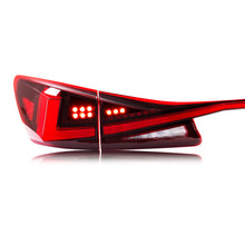 Load image into Gallery viewer, inginuity time LED Tail Lights & Middle Lamp for Lexus IS250 IS350 ISF 2006-2013 Red Start-up Animation Sequential Turn Signal Facelift Rear Lamps Assembly Accessary…