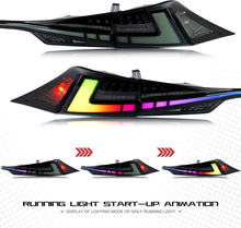 Load image into Gallery viewer, inginuity time LED RGB Tail Lights & Middle Lamp for Lexus IS250 IS350 ISF IS200t IS300 2014-2020 3IS 3D Rear Lamps APP Control Start-up Animation Sequential Turn Signal Facelift Accessary Assembly
