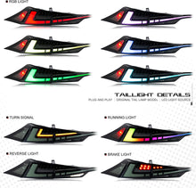 Load image into Gallery viewer, inginuity time LED RGB Tail Lights & Middle Lamp for Lexus IS250 IS350 ISF IS200t IS300 2014-2020 3IS 3D Rear Lamps APP Control Start-up Animation Sequential Turn Signal Facelift Accessary Assembly