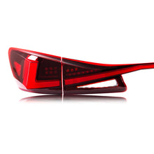 Load image into Gallery viewer, inginuity time LED Tail Lights & Middle Lamp for Lexus IS250 IS350 ISF 2006-2013 Red Start-up Animation Sequential Turn Signal Facelift Rear Lamps Assembly Accessary…