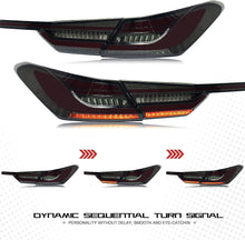 Load image into Gallery viewer, inginuity time LED BMW Tail Lights & Trunk Lamp for Toyota 8th GEN Camry 2018-2023 SE LE TRD Start-up Animation Sequential Indicator Rear Lamps