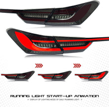 Load image into Gallery viewer, inginuity time LED BMW Tail Lights & Trunk Lamp for Toyota 8th GEN Camry 2018-2023 SE LE TRD Start-up Animation Sequential Indicator Rear Lamps