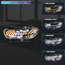 Load image into Gallery viewer, inginuity time LED Headlights for Volkswagen VW Scirocco 3 TSI TDI R 2009-2014 Start-up Animation Sequential Turn Signal Front Lamps Assembly