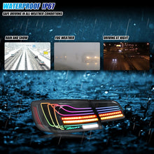 Load image into Gallery viewer, inginuity time RGB LED CSL Tail Lights for BMW 3-Series E93 325i 330i 335i M3 S65 N54/55 2007-2013 Convertible Start-up Animation Sequential Turn Signal Colorful Rear Lamps Assembly