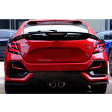 Load image into Gallery viewer, inginuity time LED Mugen Tail Lights for Honda Civic 2016-2021 Hatchback Type-R 10th Gen Start-up Animation Sequential Turn Signal Clear Rear Lamps Assembly