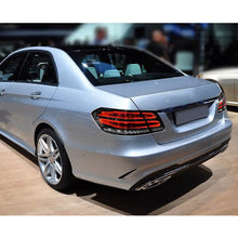 Load image into Gallery viewer, inginuity time LED Tail Lights for Mercedes Benz E-Class W212 Sedan Saloon 2009-2013 Sequential Turn Signal Facelift Smoked Rear Lamps Assembly