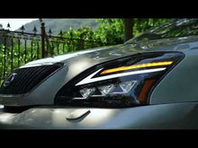 Load and play video in Gallery viewer, inginuity time LED Headlights for Lexus RX330 RX350 RX400h 2005-2009 Start-up Animation Sequential Turn Signal Front Lamps Assembly