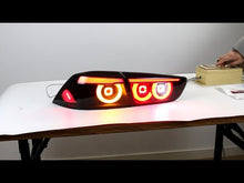 Load and play video in Gallery viewer, inginuity time LED JDM Tail Lights for Mitsubishi Lancer 2009-2021 EVO X Start-up Animation Sequential Turn Signal Rear Lamps Assembly
