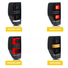 Load image into Gallery viewer, inginuity time LED Tail Lights for Ford Ranger T7 PX MK1 MK2 2012-2021 Start-up Animation Sequential Turn Signal Rear Lamps Assembly