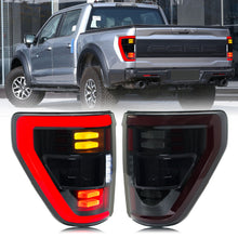 Load image into Gallery viewer, inginuity time LED Tail Lights for Ford F-150 XL STX P702 14th Gen  2021 2022 2023 Start-up Animation Sequential Turn Signal Rear Lamps Assembly
