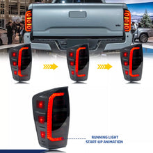 Load image into Gallery viewer, inginuity time LED Tail Lights For Toyota Tacoma SR5 TRD 2016-2021 Start-up Animation Sequential Turn Signal Rear Lamps Assembly