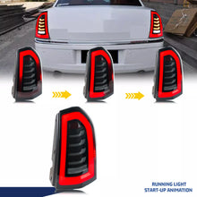 Load image into Gallery viewer, LED Tail Lights for Chrysler 300 300C 2011 2012 2013 2014 Start-up Animation Sequential Turn Signal Rear Lamps Assembly