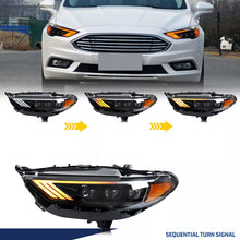 画像をギャラリービューアに読み込む, inginuity time LED Headlights for Ford Fusion Mondeo 2017-2020 Start-up Animation Sequential Turn Signal Front Lamps Assembly