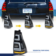 Load image into Gallery viewer, inginuity time LED Tail Lights for Toyota 4Runner 4th GEN 2003-2009 Sequential Start-up Animation Rear Lamp