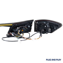 Load image into Gallery viewer, inginuity time LED Tail Lights & Middle Lamp for Lexus IS250 IS350 ISF 2006-2013 Smoked Start-up Animation Sequential Turn Signal Facelift Rear Lamps Assembly Accessary