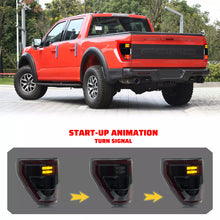 Load image into Gallery viewer, inginuity time LED Tail Lights for Ford F-150 XLT Lariat P702 14th Gen 2021 2022 2023 2024 Start-up Animation Sequential Turn Signal Rear Lamps Assembly
