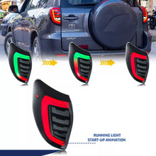 Load image into Gallery viewer, inginuity time LED RGB Tail Lights for Toyota RAV4 2006-2012 Start-up Animation Sequential Indicator Rear Lamps Assembly