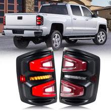 画像をギャラリービューアに読み込む, inginuity time LED Tail Lights for Chevrolet Silverado 1500 2500HD 3500HD 2014-2018 Start-up Animation Sequential Turn Signal Rear Lamps Assembly