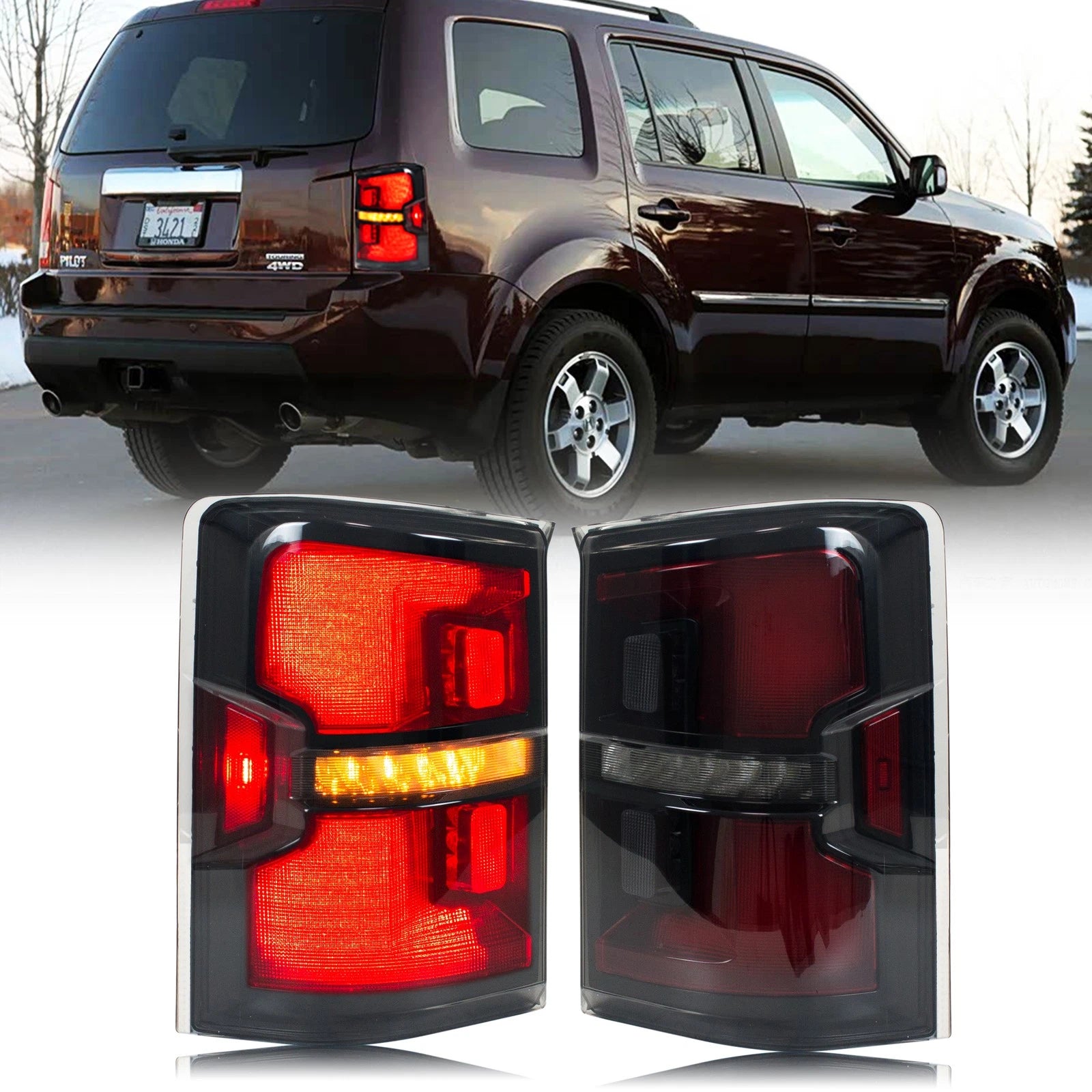TST LED Integrated Tail Light | Honda Grom 2022+ テールライト 煙 