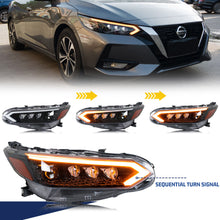 Load image into Gallery viewer, inginuity time LED Headlights for Nissan Sentra B18 2020 2021 2022 2023 SR SV Start-up Animation Sequential Signal Front Lamps Assembly
