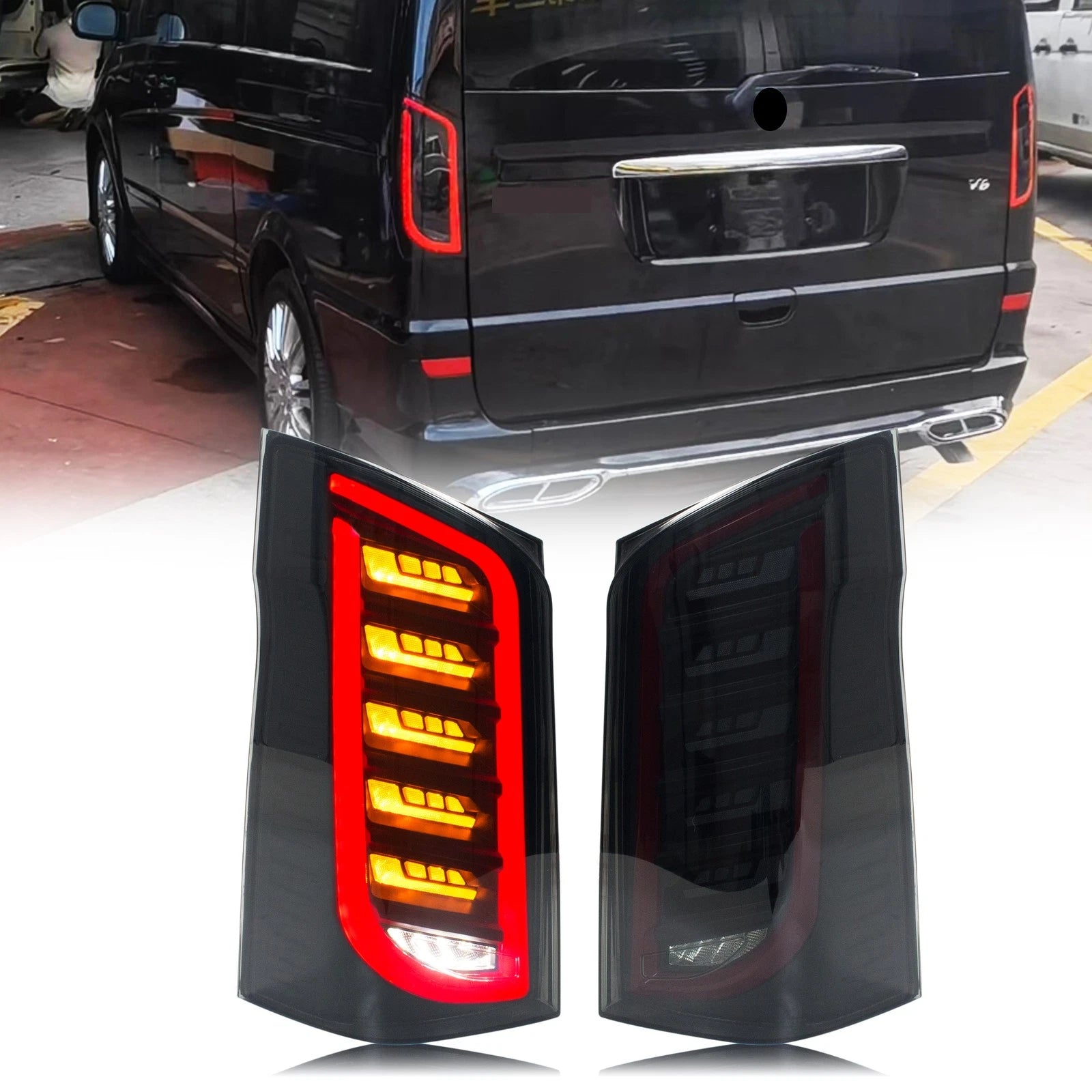 inginuity time LED Tail Lights for Mercedes Benz V-Class Metris