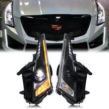 Load image into Gallery viewer, inginuity time LED Headlights for Cadillac ATS 2013-2018 Sequential Turn Signal High Beam DRL Front Lamps Assembly