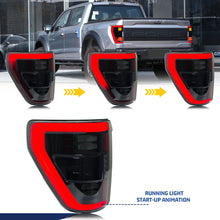 Load image into Gallery viewer, inginuity time LED Tail Lights for Ford F-150 XL STX P702 14th Gen 2021 2022 2023 Start-up Animation Sequential Turn Signal Rear Lamps Assembly