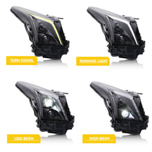 Load image into Gallery viewer, inginuity time LED Headlights for Cadillac ATS 2013-2019 Red Demon Eyes Start-up Animation Sequential Turn Signal Rear Lamps Assembly