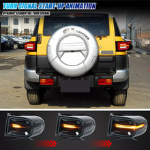 Cargar imagen en el visor de la galería, inginuity time LED Tail Lights for Toyota FJ Cruiser 2007-2020 Start-up Animation Sequential Turn Signal Rear Lamps Assembly