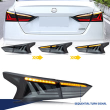 Load image into Gallery viewer, inginuity time LED Tail Lights for Nissan Altima 2019-2024 Start-up Animation Sequential Signal Rear Lamps Assembly
