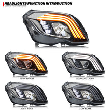Load image into Gallery viewer, inginuity time LED Sequential Headlights for Mercedes Benz GLK350 GLK250 2013-2015 Front Lamps Assembly Accessary