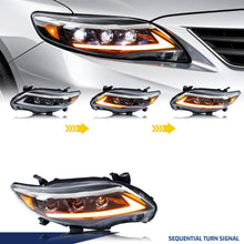 Load image into Gallery viewer, inginuity time LED Lexus Headlights for Toyota Corolla 2011 2012 2013 Start-up Animation Sequential Turn Signal Front Lamps Assembly