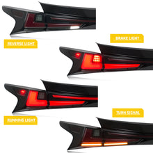Load image into Gallery viewer, inginuity time LED Tail Lights Trunk Lamp for Lexus NX300 NX300h NX200t 2015-2021 F Sport Rear Lamps Assembly