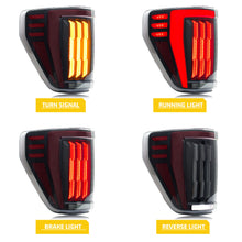 画像をギャラリービューアに読み込む, inginuity time LED Tail Lights for Ford F-150 F150 2021 2022 2023 14th Gen P702 XL STX Start-up Animation Sequential Turn Signal Rear Lamps Assembly