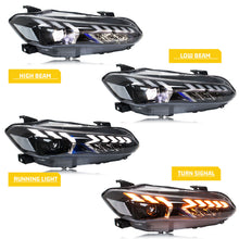 Load image into Gallery viewer, inginuity time LED Headlights for Honda Civic 11th Gen 2022 2023 2024 Start-up Animation Sequential Signal Front Lamps Assembly
